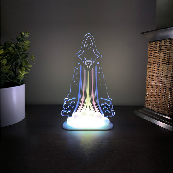 Rocket Ship Night Light