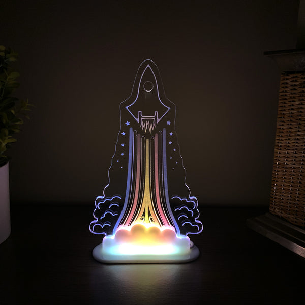 Rocket Ship Night Light